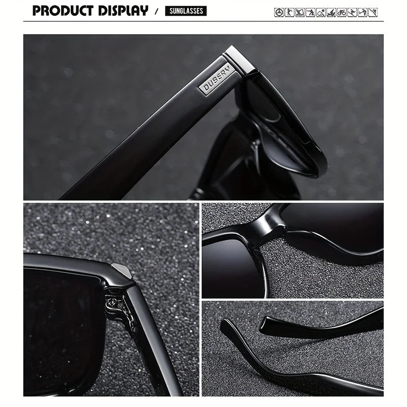 DUBERY Polarized UV400 Protection Sunglasses For Men And Women 15 Colors Model 518