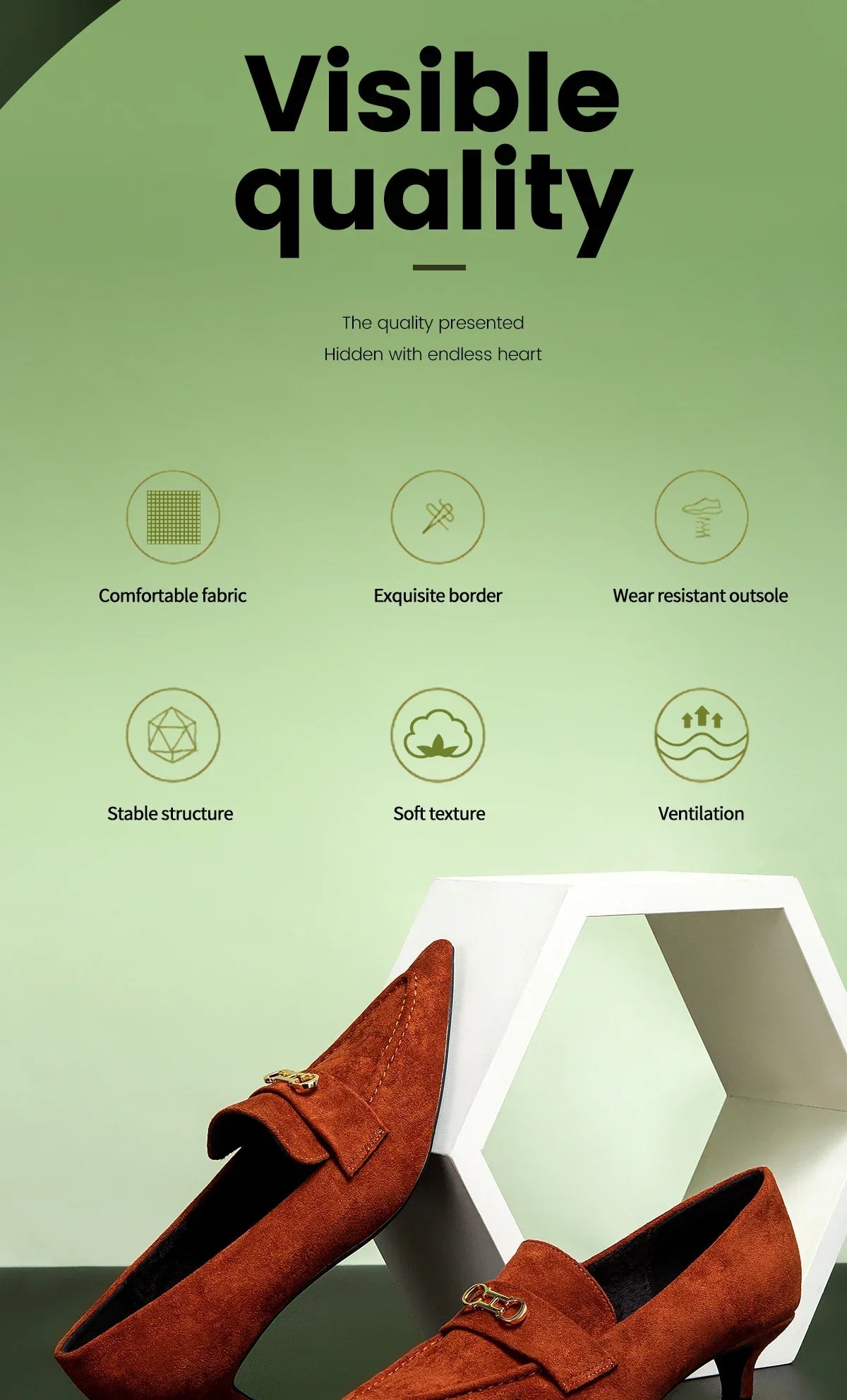 Woman's Heel Shoes New Retro Suede Women's Shallow Mouth Pointed Shoes Girls Business Low Heel Le Fu Shoes