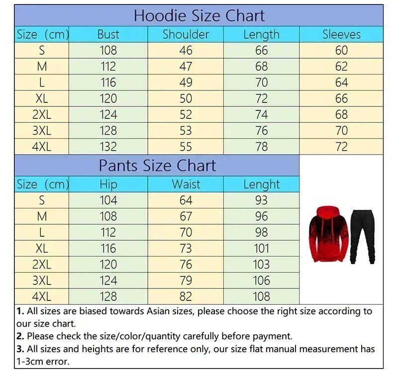 Fashion Men Single Piece Sweatshirts Sweatpants Versatile Men's Tracksuit Casual Comfort Daily Sports Simple Splashed Ink Hoodie