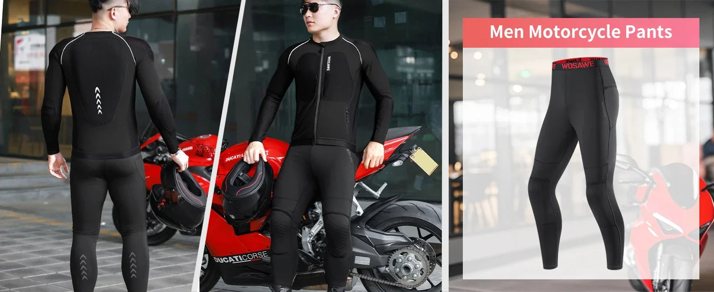 Men Motorcycle Riding Jacket Summer Motocross Motorbike Racing Outdoor Sports Jacket with Shoulder Elbow Back Gear