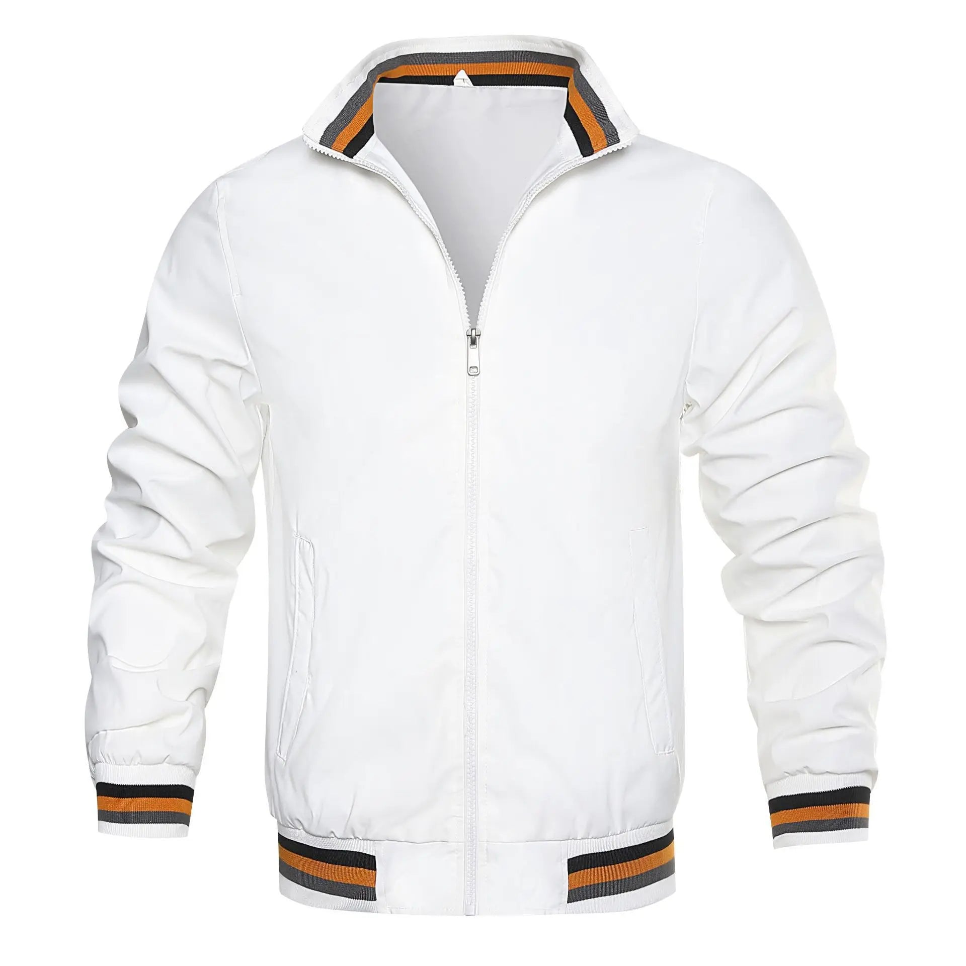 2024 Spring Summer Bomber Jacket Men Black Casual Slim Fit Baseball Mens Jackets New Autumn Fashion High Quality Jackets for Men