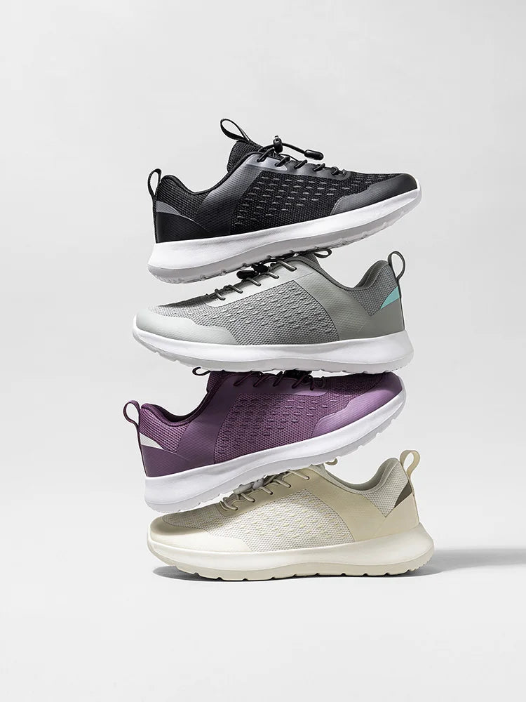 Wide Toe Running Shoes for Men Women Elastic Band Non Slip Sneakers Comfortable Walking Shoes