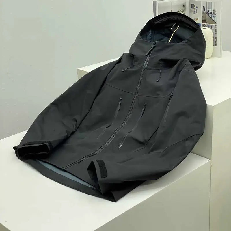 Outdoor Men's and Women's, Sports, Fishing, Mountaineering, Travel, Fashion, Camping, Leisure, Multicolor Hardshell Jacket