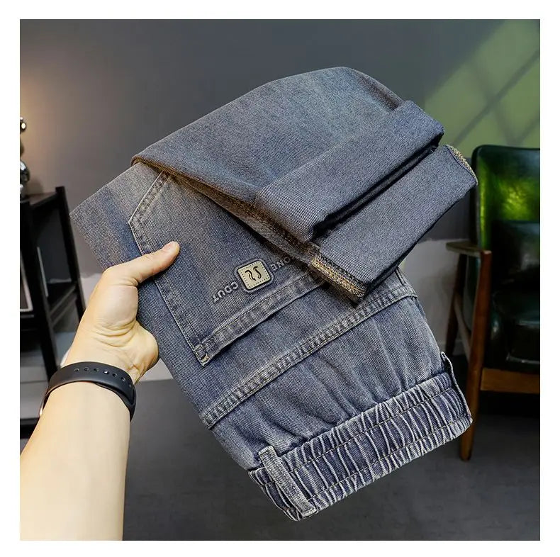 Men's Loose Straight Leg Jeans 2026 New Style Casual Comfortable Men's Denim Trousers Fashionable Male Fashion