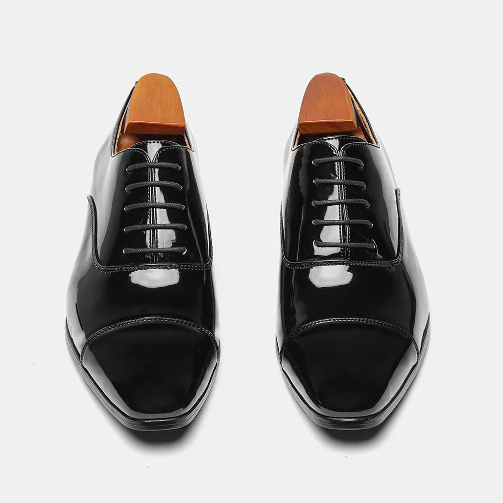 Men's Fashionable Comfortable Social Shoes – Leather Slip-On Dress Footwear EU 40–48