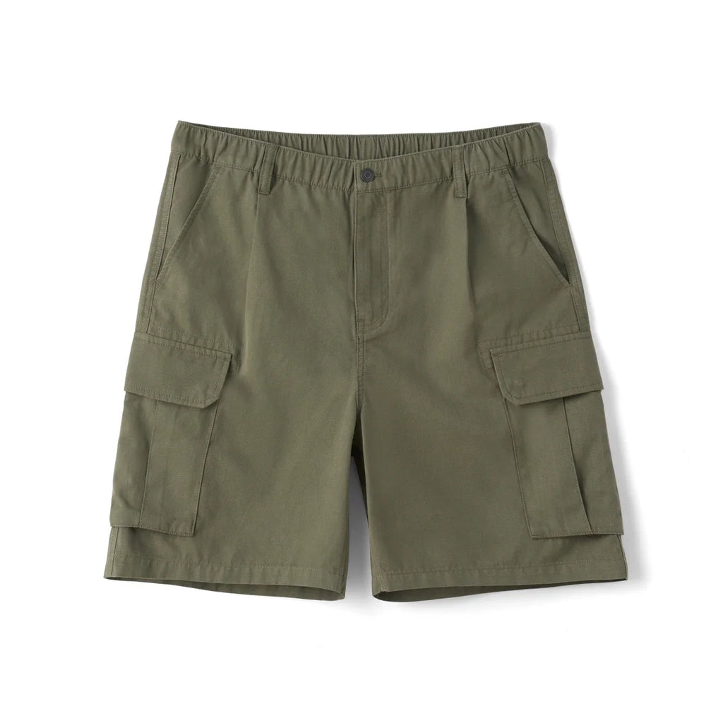 SIMWOOD 2026 Summer New Oversize 215gsm Tencel Lyocell Blend Fabric Cargo Shorts Men Fashion Outdoor Wear
