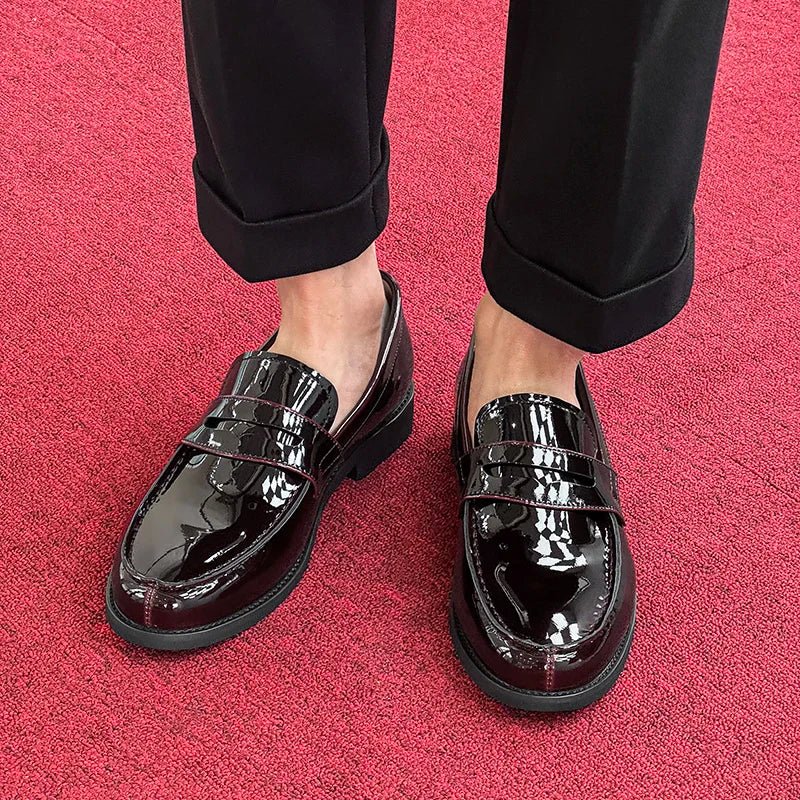 2025New Men Casual Oxford Shoes Genuine Leather Business Tooling Shoes Comfy High Quality Outdoor Antiskid Loafers Walking Shoes
