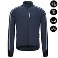 Men's Cycling Windbreaker Ultralight Reflective Windproof Jacket Men MTB Road Bike Wind Coat Long Sleeve Bicycle Clothing