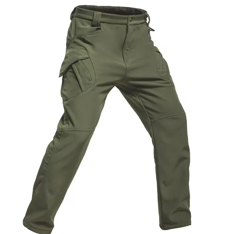 Men's Tactical Military Winter Autumn Fleece Waterproof Jackets Sports Hiking Camping Climbing Outdoor Hood Coat Hunting Combat