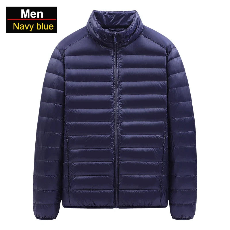 50% Down Jackets Men's Ultralight Hiking Camping Trekking Winter Coat Outdoor Windproof Warm Puffer Jacket Packable