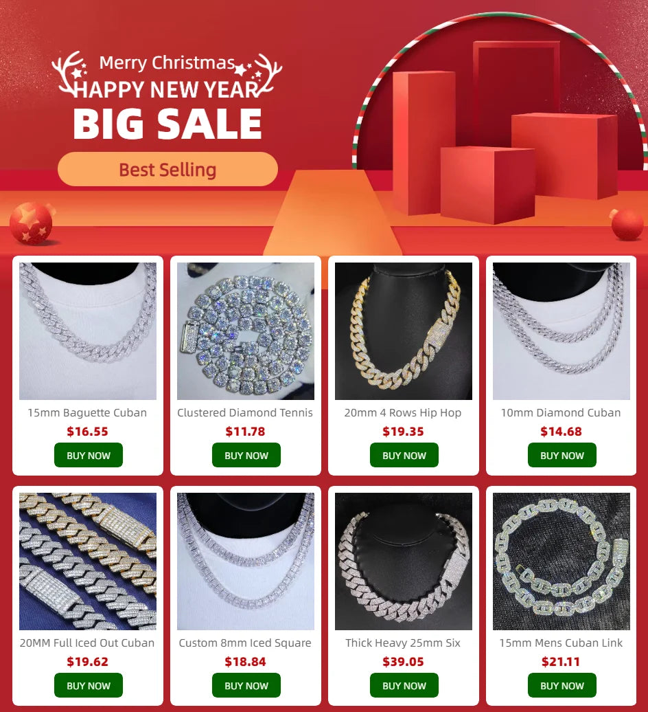 Clustered Diamond Tennis Chain Miami Tennis Link Bracelet for Women 7MM Iced Out CZ Cuban Necklace Hip Hop Jewelry Gifts