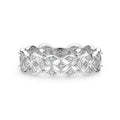 D VVS1 Color 100% 925 Silver Moissanite Ring for Women Pass Diamond Test Engagement Ring Fine Jewelry Anniversary Gifts