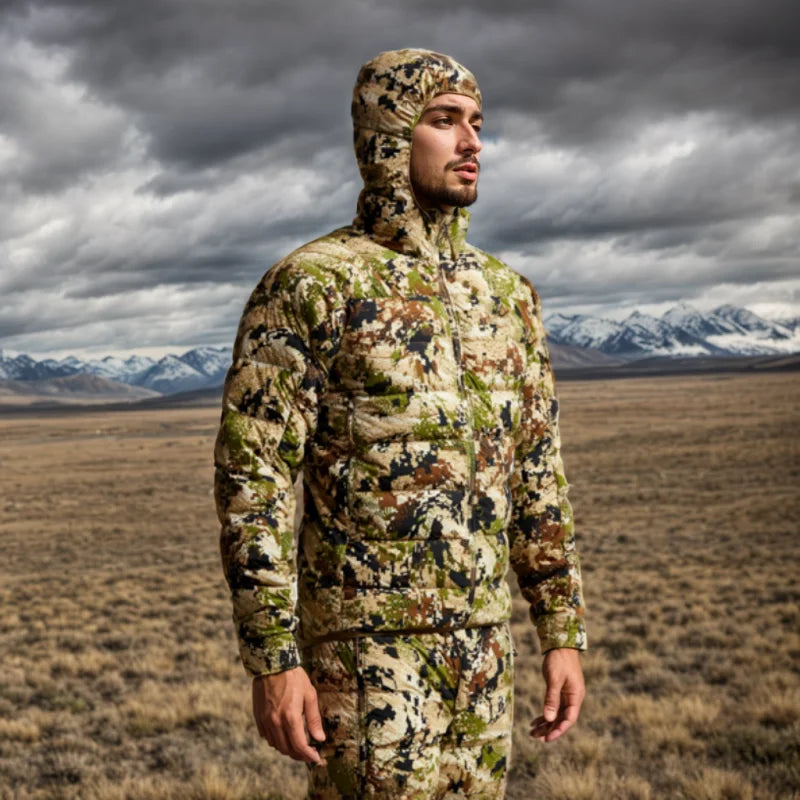 Men's Kelvin Light Down Jacket Camouflage Fishing Hunting Down Wear