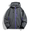 Men Women Waterproof Hiking Jacket Trekking Camping Mountaineering Windbreaker Unisex Outdoor Sport Windproof Rain Coat