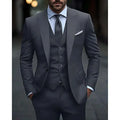 Dark Grey High Quality Men Suits