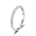 All Moissanite Lab Diamond Ring for Women 925 Sterling Silver Rings with Gold Plated Wedding Bridal Proposal Promise Band