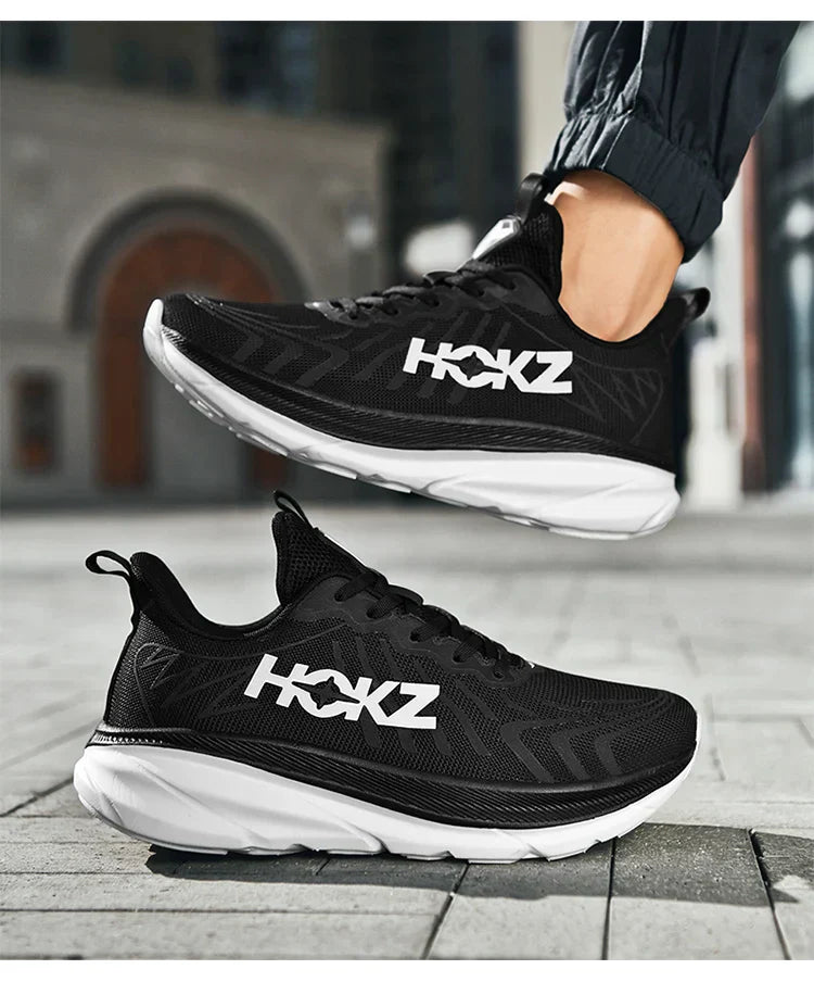Carbon Plate Air Cushion Running Shoes for Men Soft Chunky Sneakers Women Daily Commuting Shoes Outdoor Casual Walking Shoes