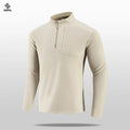 SBWL New high-quality men's autumn and winter outdoor sports inner layer warm long-sleeved T-shirt fitness running jacket Tops