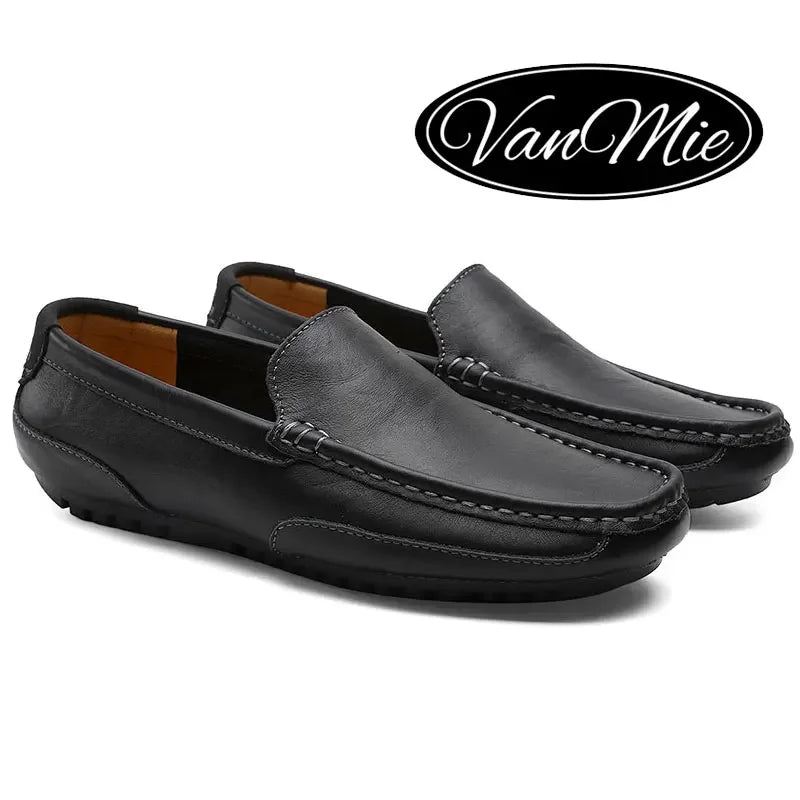 Men's Casual Leather Wedding Shoes – Comfortable Formal Wear EU 40–47