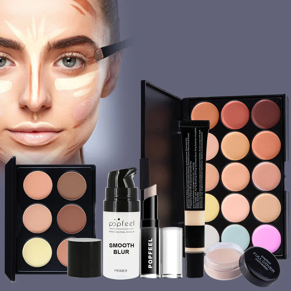 24-Piece Festival Makeup Set-Versatile Cosmetic Collection Perfect for Gifting to Moms, Girlfriends, and Girls.Daily Use