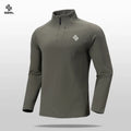 Autumn/Winter New Men's Outdoor Sports With a Base Shirt Running Skiing Mountaineering Fitness Sports Long Sleeve T-Shirt