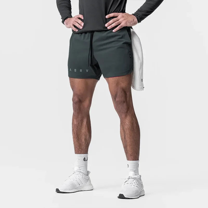 Men's Summer Quick Dry Basketball Casual Shorts Running Sports Gym Fitness Bodybuilding Jogger Short Pants Sweatpants Male