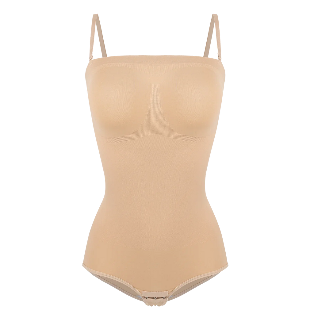 Women's Strapless Jumpsuit Shapewear New Sexy Briefs Bodysuit Butt Lifter Compression Waist Trainer Push Up Backless Shaper