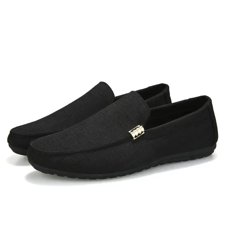 Shoes Men Casual  Comfort Men Shoes Denim Male Shoes Adult Footwear 2024 New  Loafers Canvas  Sneakers Driving