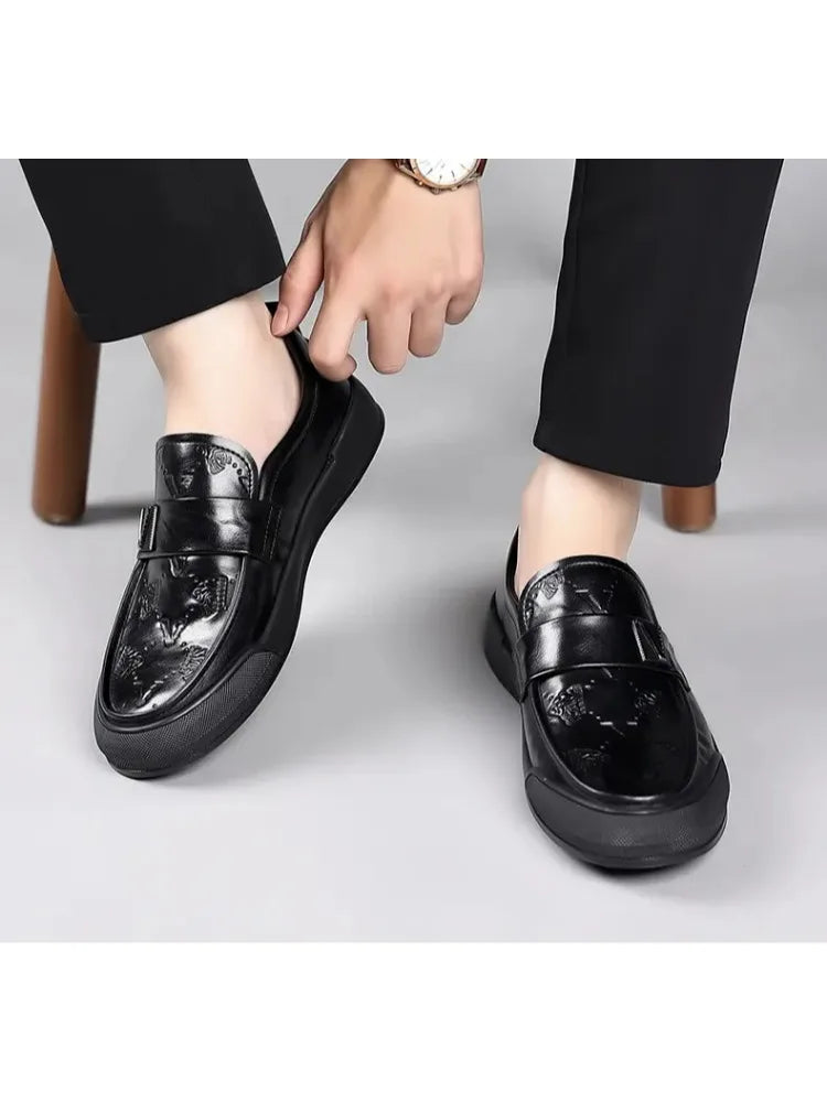 High-Quality Men's Leather Shoes – Comfortable Formal Footwear for Work & Occasions
