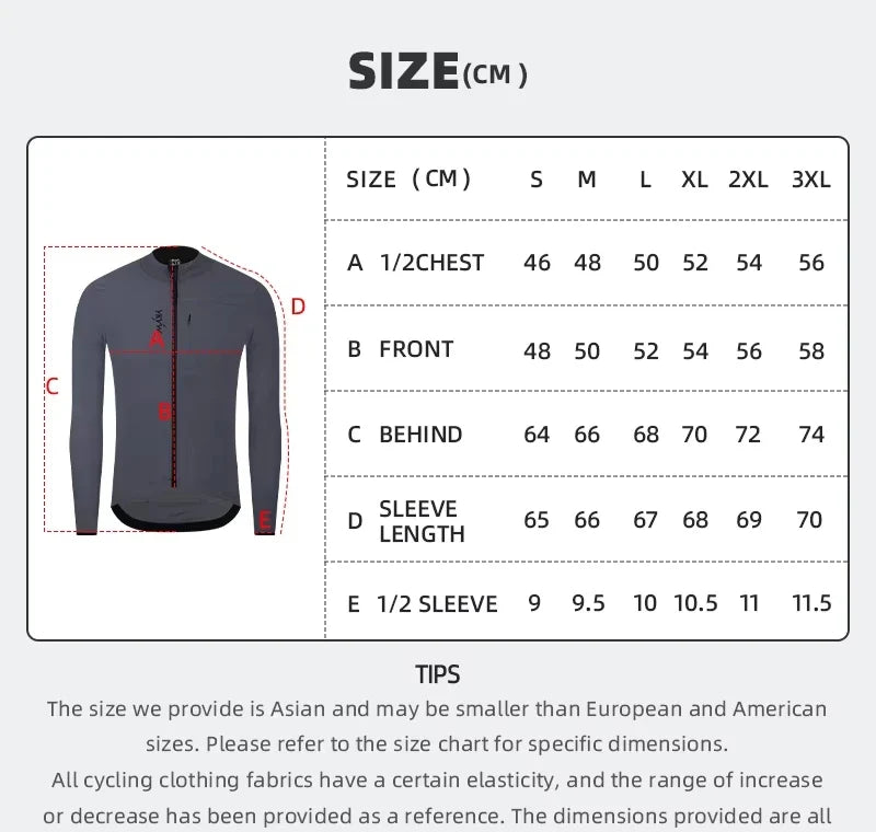 Waterproof Windproof Men Long Sleeve Cycling Jacket Thermal Fleece Bicycle Windbreaker Coat Road Bike Cycling Clothing Top