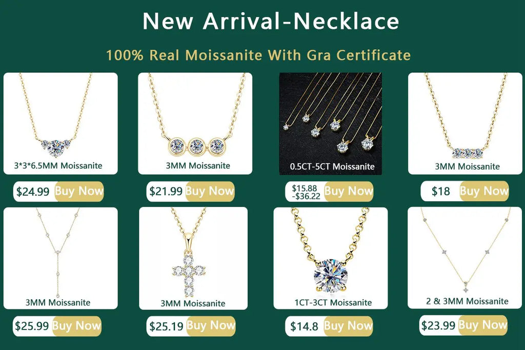 2.2mm Moissanite 925 Sterling Silver Cross Pendant Necklace Stainless Steel Rollo Chain for Men Fashion Party Daily Gift