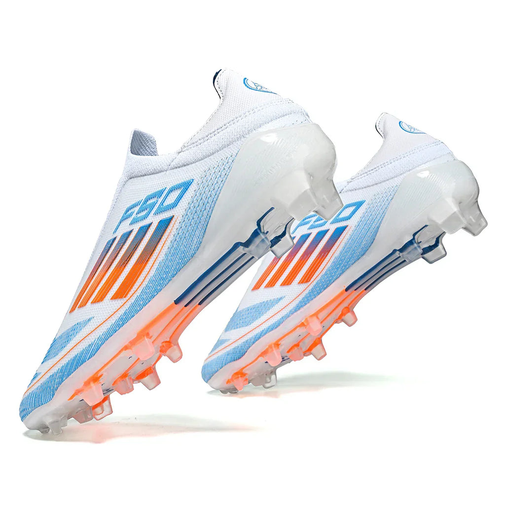 Adult men's breathable football shoes with long studs, wear-resistant and anti slip, are essential for fans