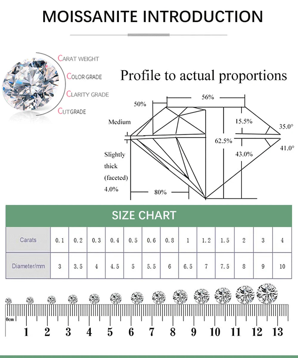 Certified 1-3Carat Heart Cut Moissanite Pendant Necklaces for Woman S925 Silver Plated 18k Gold Solitaire Lab Diamond Neckchain