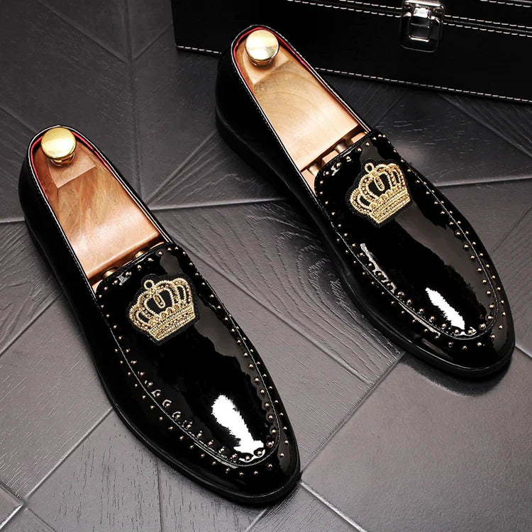 New Arrival Men's Shoes Luxury Designer Leather Casual Driving Oxfords Flats Shoes Mens Loafers Moccasins Italian Shoe For Men