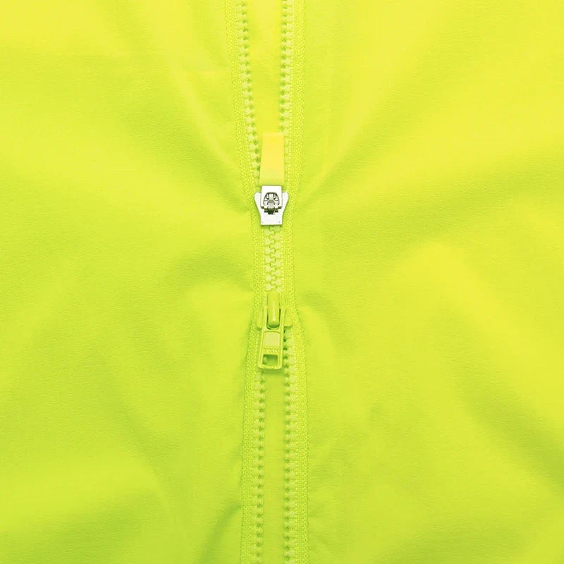 Men Windproof Waterproof Long Sleeve Cycling Jacket YKK Double Zipper Breathable MTB Bike Clothing Tops Pro Team Jersey