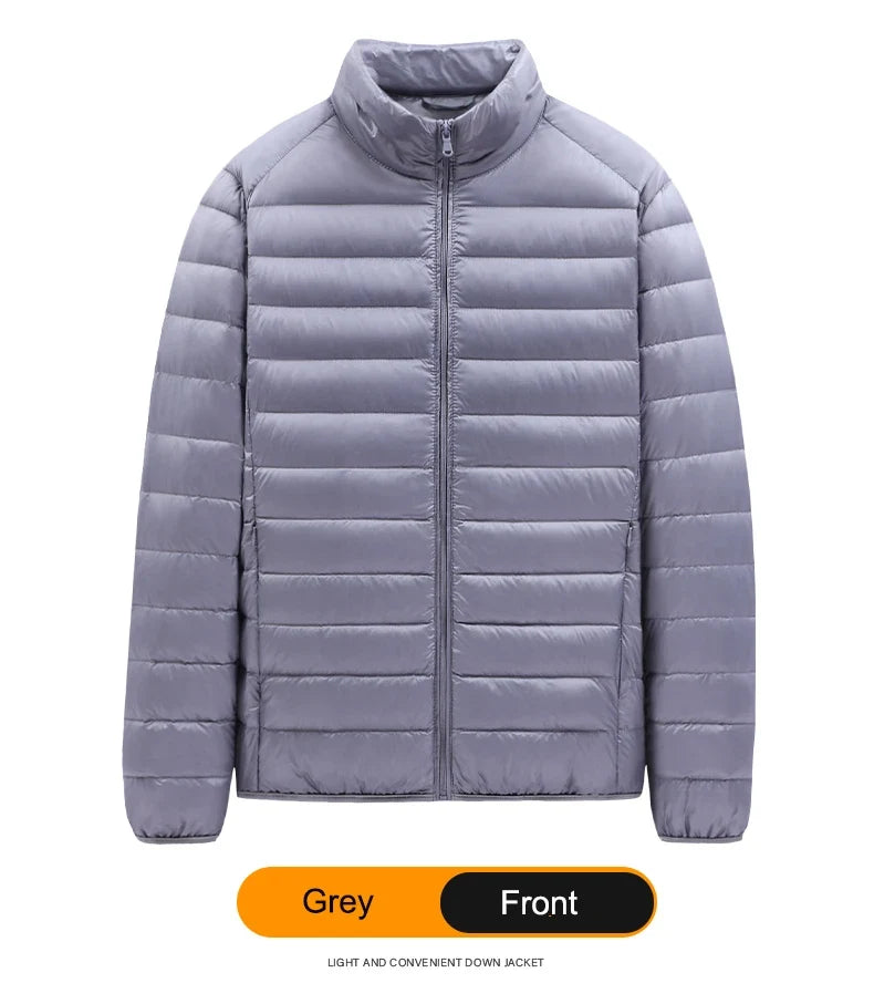 50% Down Jackets Men's Ultralight Hiking Camping Trekking Winter Coat Outdoor Windproof Warm Puffer Jacket Packable
