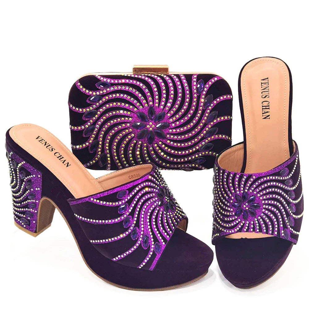 Women's Shoes High Heels Sexy Ladies Party Wedding Pattern