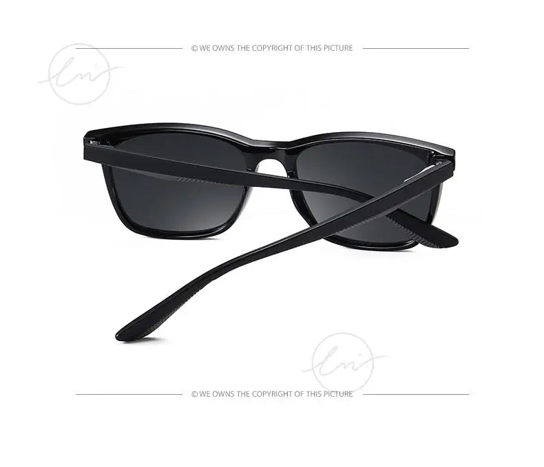 Polarized Sunglasses Men Women Fashion Square Shades Leopard Frame Ladies Travel UV400 Goggles Driving Sun Glasses