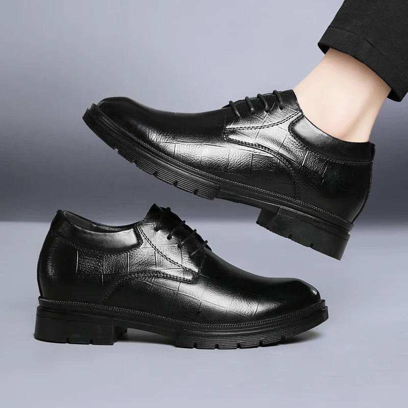 Genuine Leather Men's Oxford Shoes Lace Up Casual Shoes Comfortable Sneakers Outdoor Male Walking Shoes Formal Dress Footwear