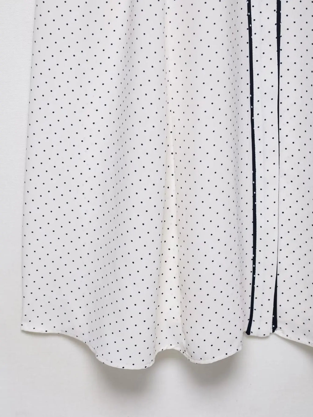 Woman Elegant Chic Sleeveless Single-breasted Midi Dress Summer Women Sexy White Polka Dot Shirt Style Chart Dress Mujer