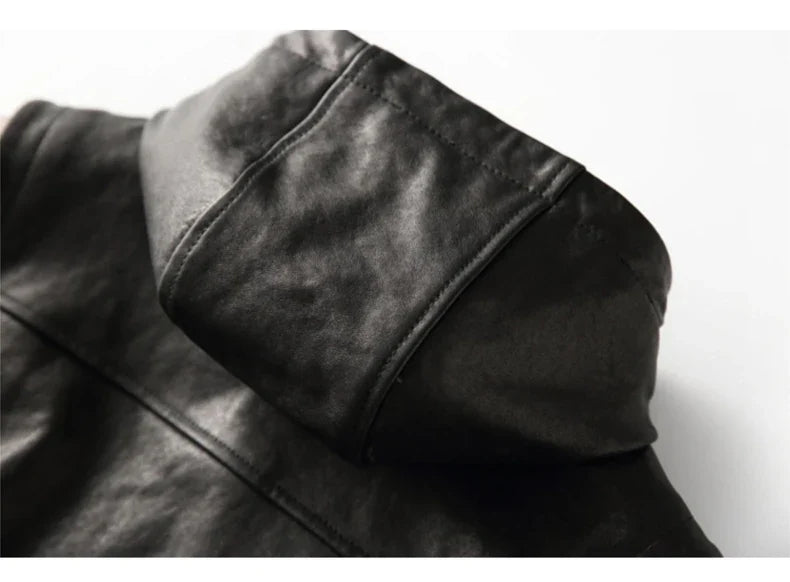 Spring Autumn Luxury Elegant Cool Black Pu Leather Vest for Men with Hood Zipper Sleeveless Jacket Men Clothing 2023