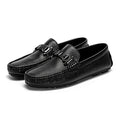 Men Cow Leather Dress Shoes Comfortable Casual Business Loafers