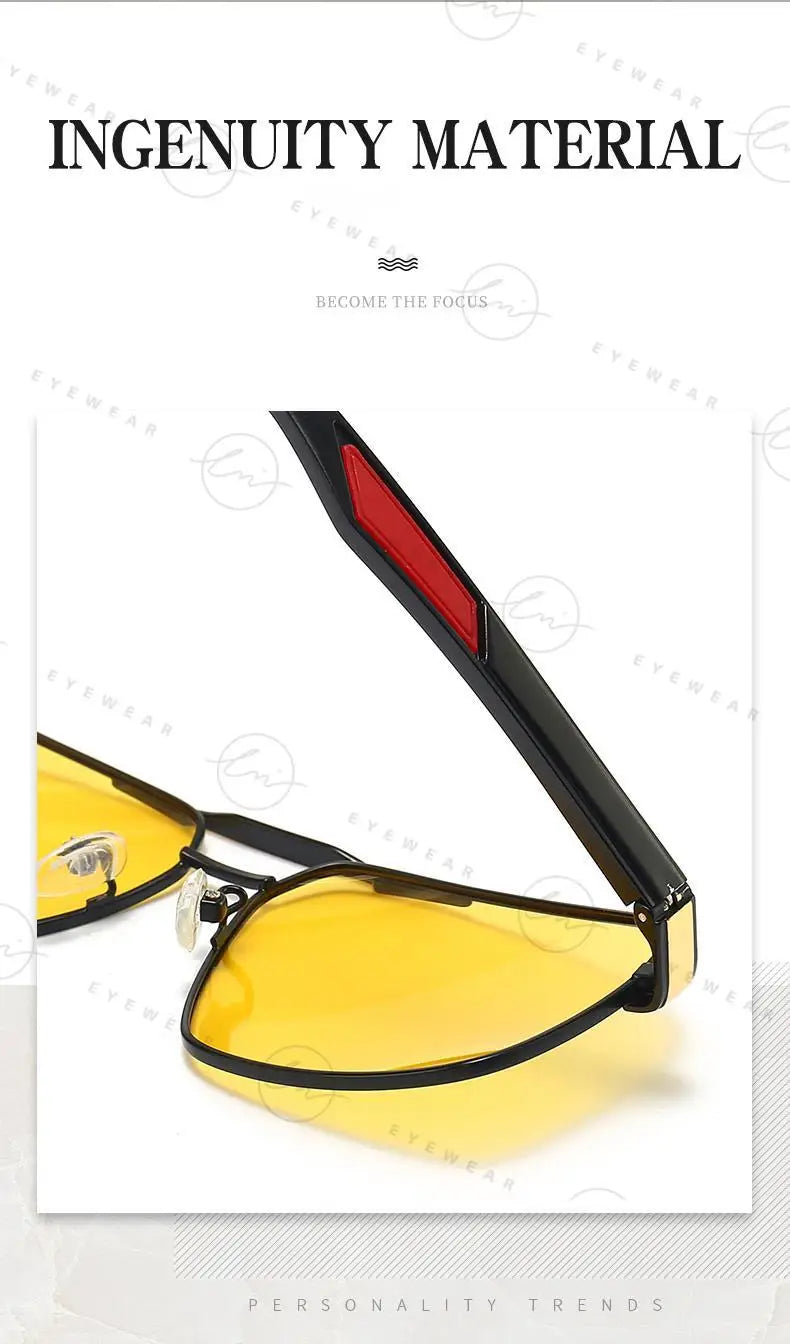 Outdoor Sport Intelligent Photochromic Sunglasses Polarized Man Night Vision Glasses Woman Anti-Glare Driving Goggle Unisex