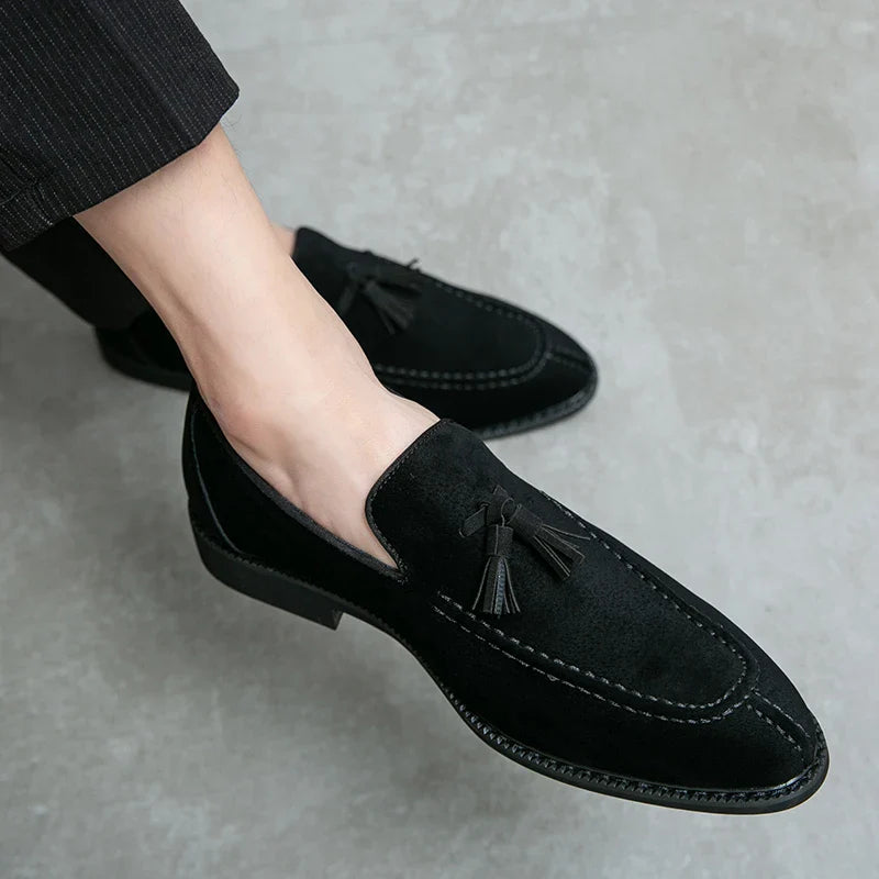 Men's Brand Suede Leather Shoes
