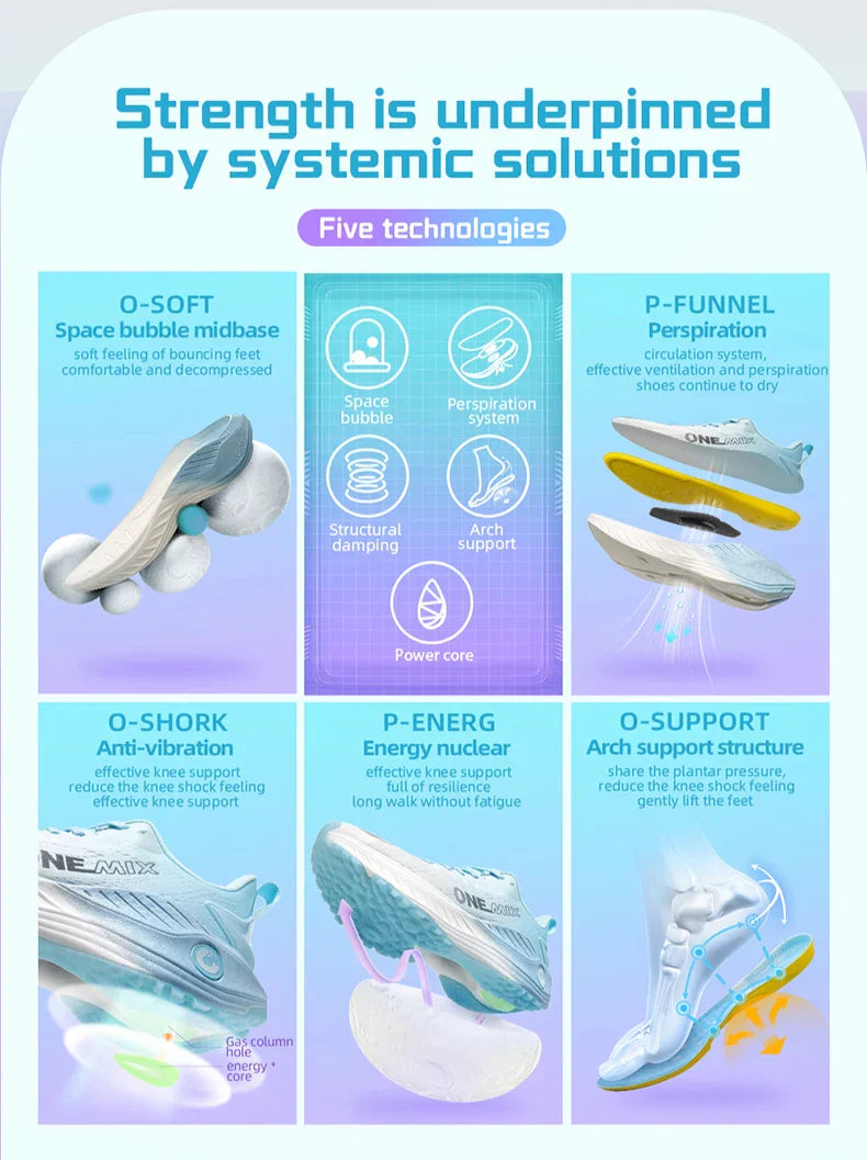 Casual Running Shoes Breathable Summer Jogging Shoes Men Lightweight Women Gym Shoes Outdoor Male Cushion Sports Shoes