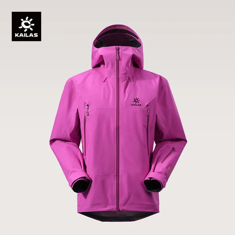 Mont-X Hard Shell Jacket GTX Rainstorm Waterproof Hooded Coats Outdoor Professional Mountaineering Jackets KG2441135