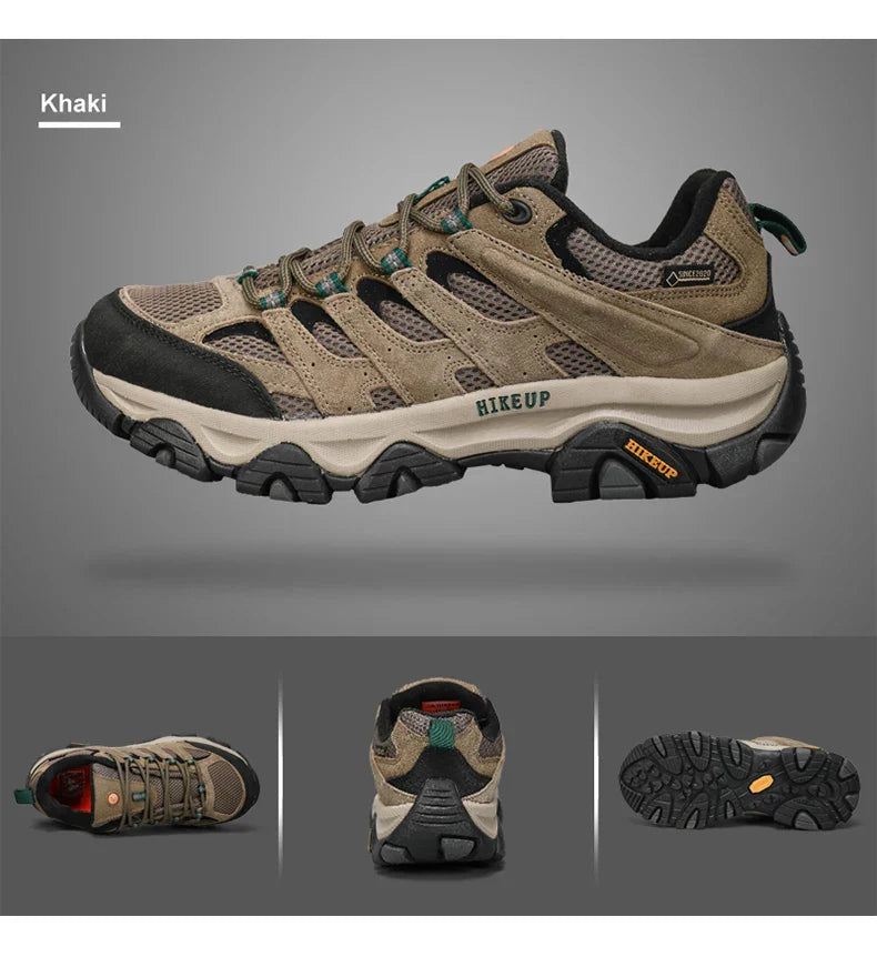 Men Hiking Shoes Designer Climbing Trekking Sneakers for Men Leather Outdoor Sports Work Man Shoes Run Shoes