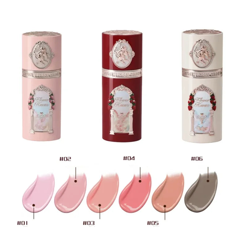 Strawberry Cupid Box Collection Make Up Sets Cosmetics Full Set Palette Pressed Powder Blush Lipstick Gift Box