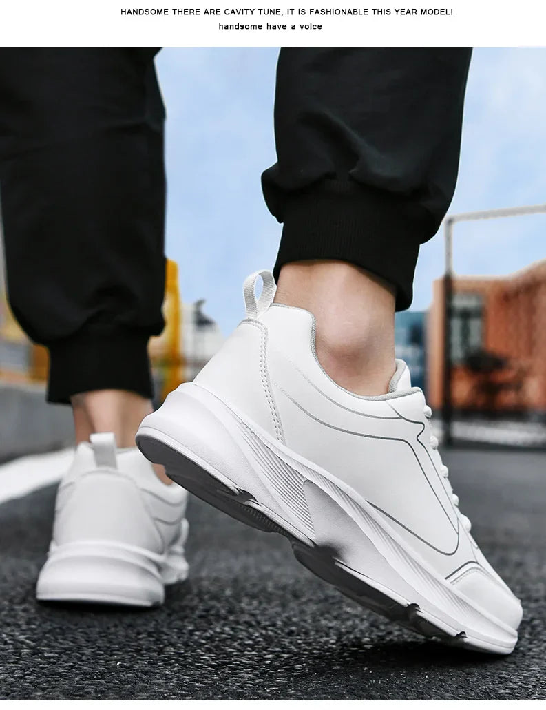 Road Running Shoes Unisex Waterproof Running Shoes Comfortable Athletic Shoes Waterproof and Slip-Resistant Travel Shoes
