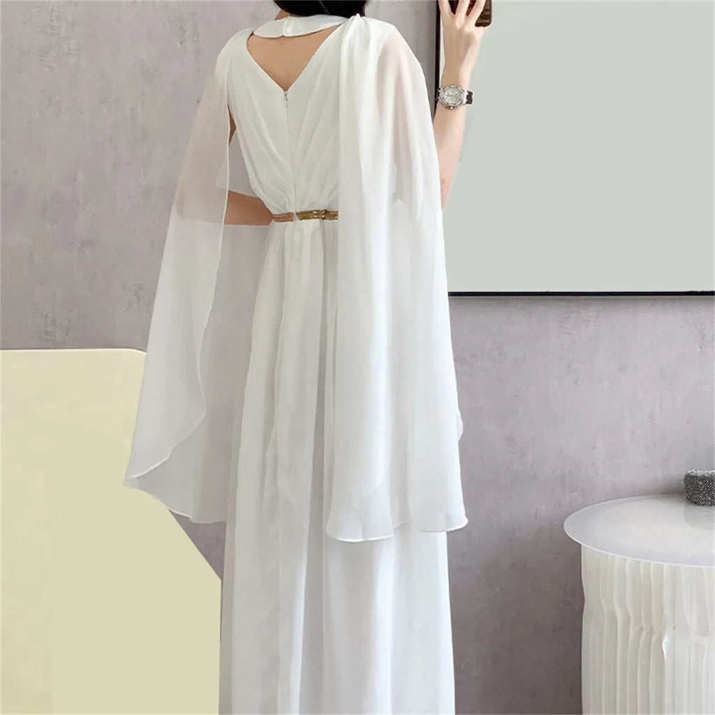 V Neck Sexy Elegant long Dress